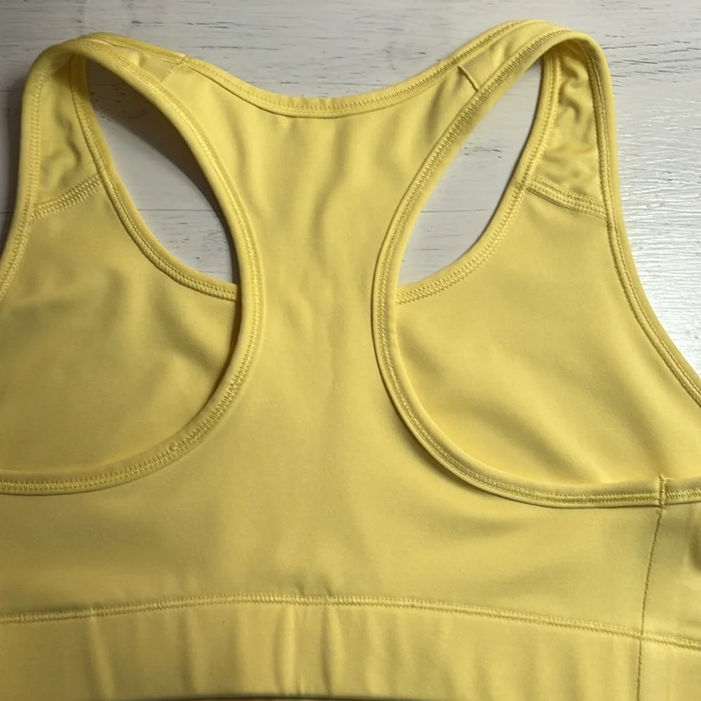 Nike Dri-Fit Yellow Sport Bra - Picture 5 of 10